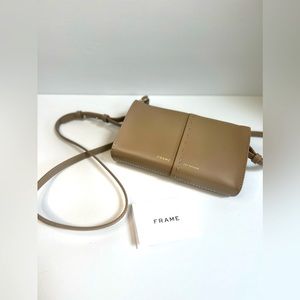 NWT Frame Les Second Mini Crossbody Wallet W/Shoulder Straps